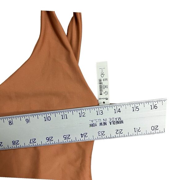 Madewell Swimsuit WMNS M Tan‎ Contour One-Piece NG179 Cheeky Jade Vacation - Picture 5 of 11